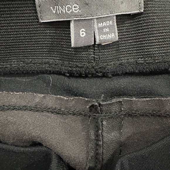 VINCE leather pants size 6 - Picture 7 of 10